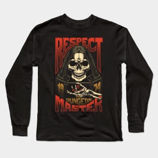 Respect The Dungeon Master - color Long Sleeve T-Shirt